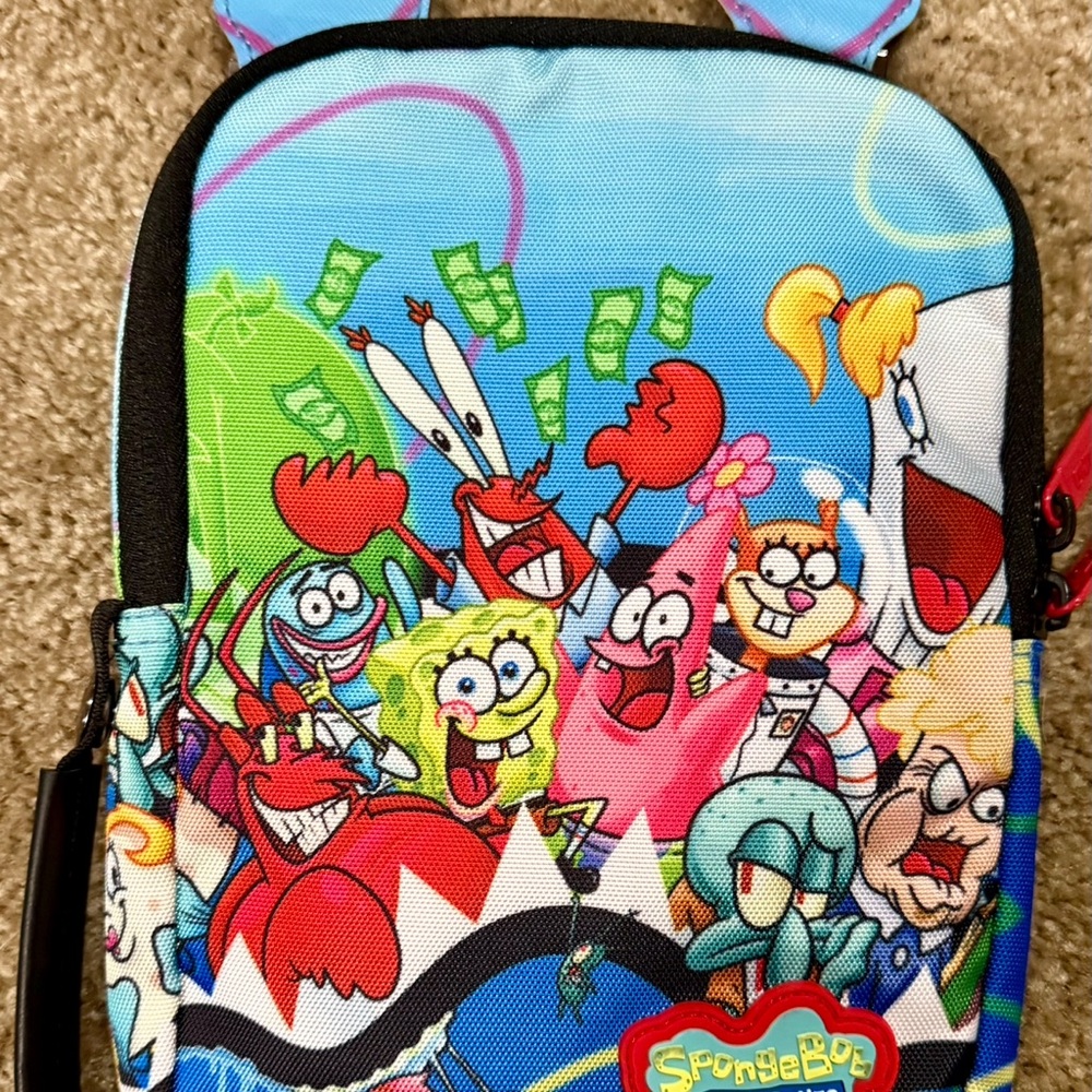 Spongebob Squarepants Cartoon Backpack - image 1